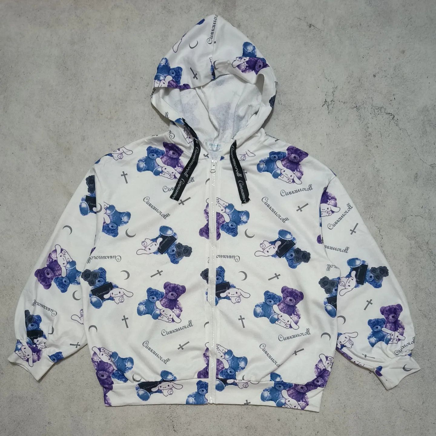 Japanese Brand Cinnamon Roll Sanrio Zip Hoodie Jacket for Women Grailed