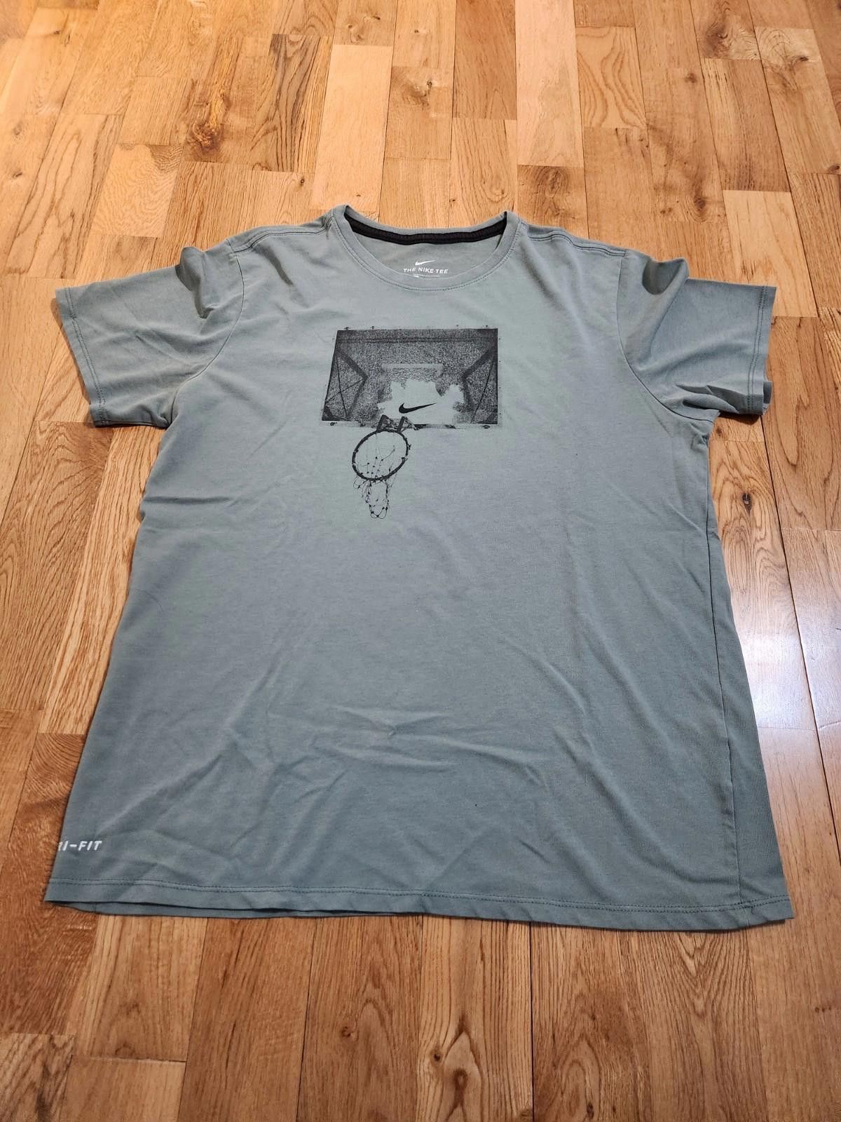 Nike Nike Dri-Fit Athletic Basketball Shirt Green Men's Large Size US L / EU 52-54 / 3 - 1 Thumbnail