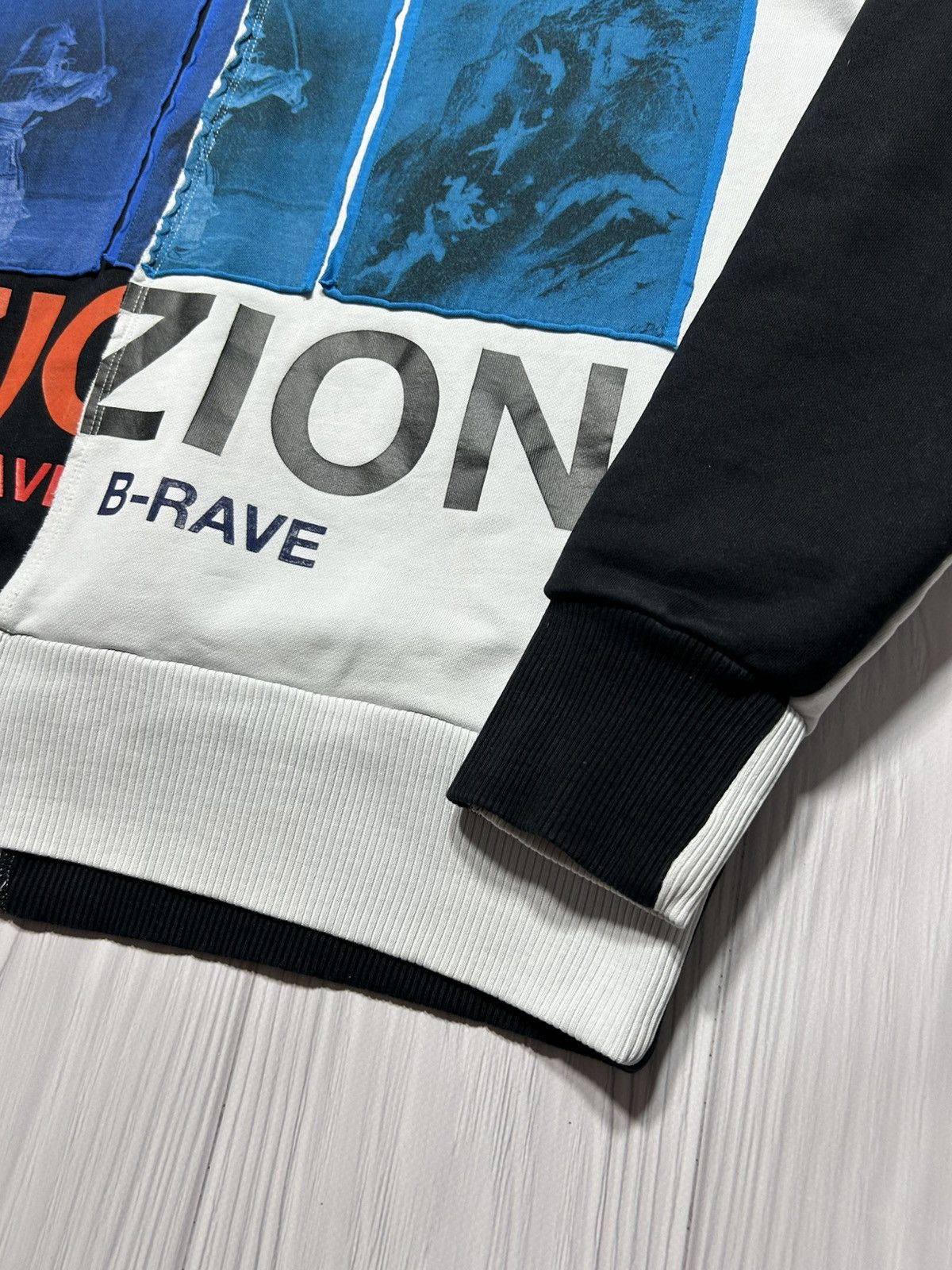 Diesel Rare Diesel Brave Division Big Logo Patch Hoodie Size S Size US S / EU 44-46 / 1 - 5 Thumbnail
