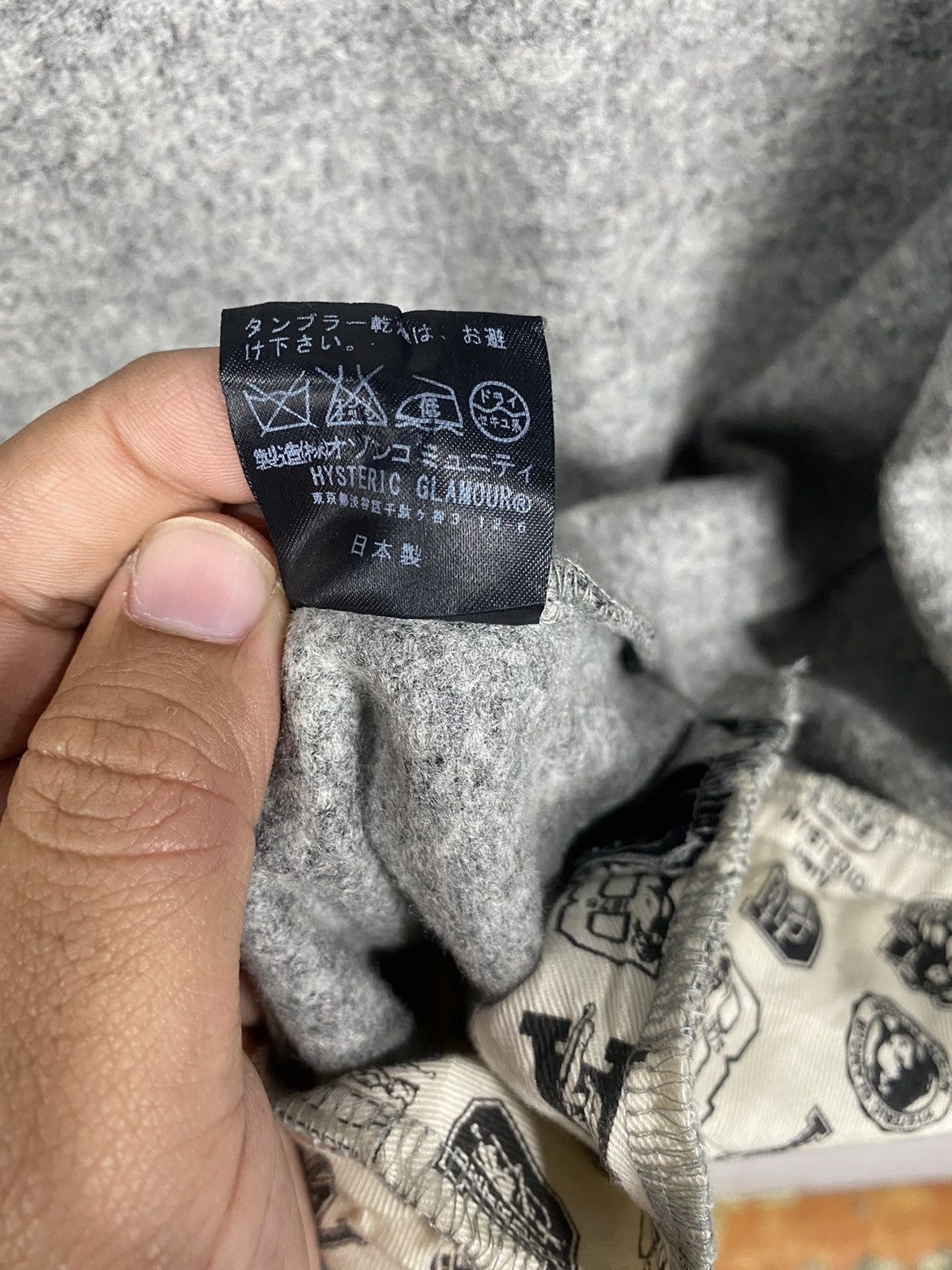 Hysteric Glamour × Japanese Brand Vintage Hysteric Glamour Varsity Jacket. #E3 Size US M / EU 48-50 / 2 - 8 Thumbnail