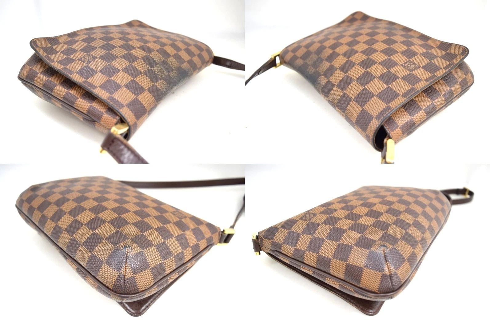 Louis Vuitton Louis Vuitton Musette Tango Crossbody Damier Canvas N51301 Size ONE SIZE - 11 Thumbnail