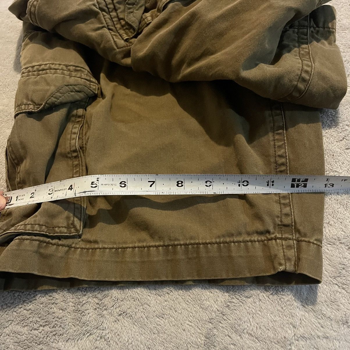 St. Johns Bay Vintage 90s St Johns Bay Mens Brown Cotton Cargo Shorts 38 Size US 38 / EU 54 - 8 Thumbnail