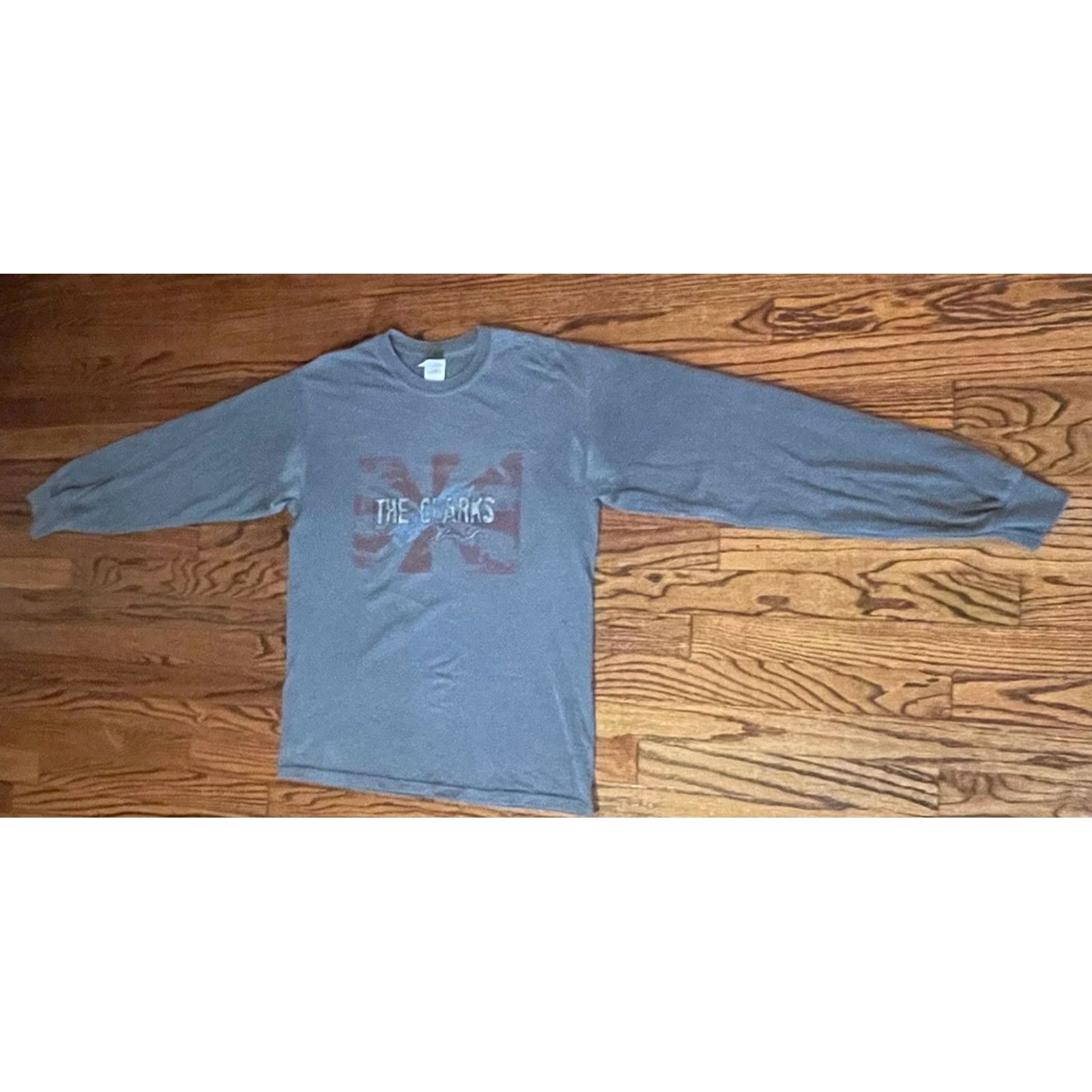 Clarks Gildan Ultra Cotton The Clarks Restless Days Long Sleeve Crew Neck Gray Shirt Men M Size US M / EU 48-50 / 2 - 3 Thumbnail