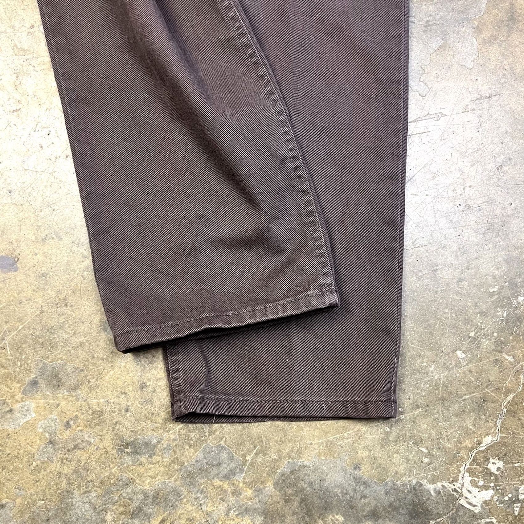 Vintage VINTAGE L.L.Bean Womens High Waist Mom Jeans 14 Regular 32x29 Brown Denim Pants Jeans Size 36" / US 14 / IT 50 - 6 Thumbnail
