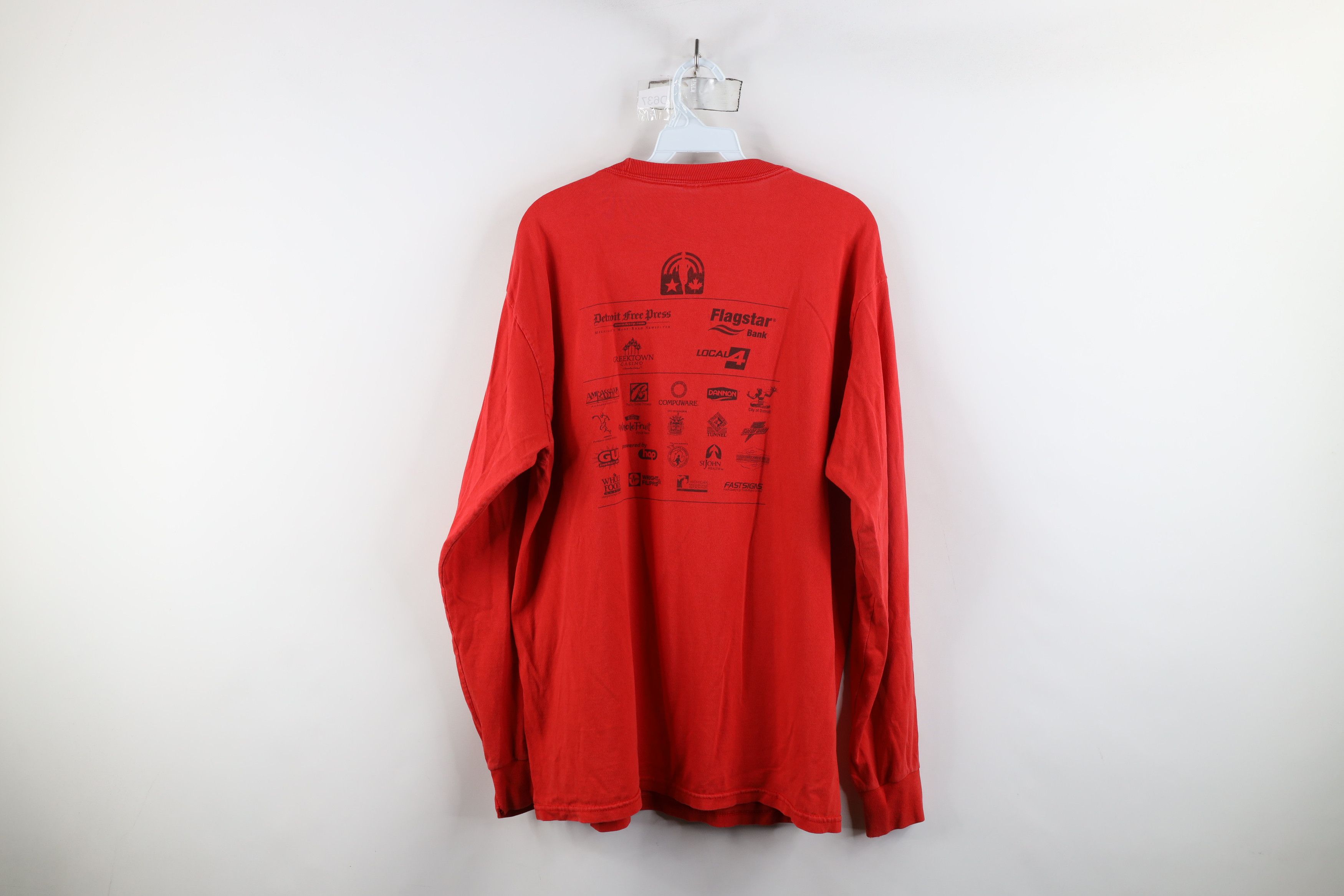 Vintage Vintage Y2K 2005 Press Half Marathon Long Sleeve T-Shirt Size US L / EU 52-54 / 3 - 13 Thumbnail