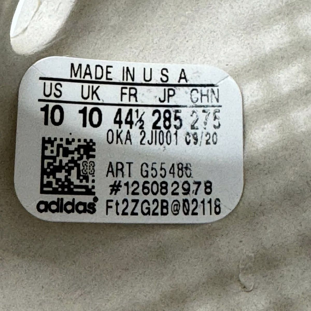 Adidas Adidas Yeezy Foam RNR Ararat (2020/2022) Size US 10 / EU 43 - 2 Thumbnail