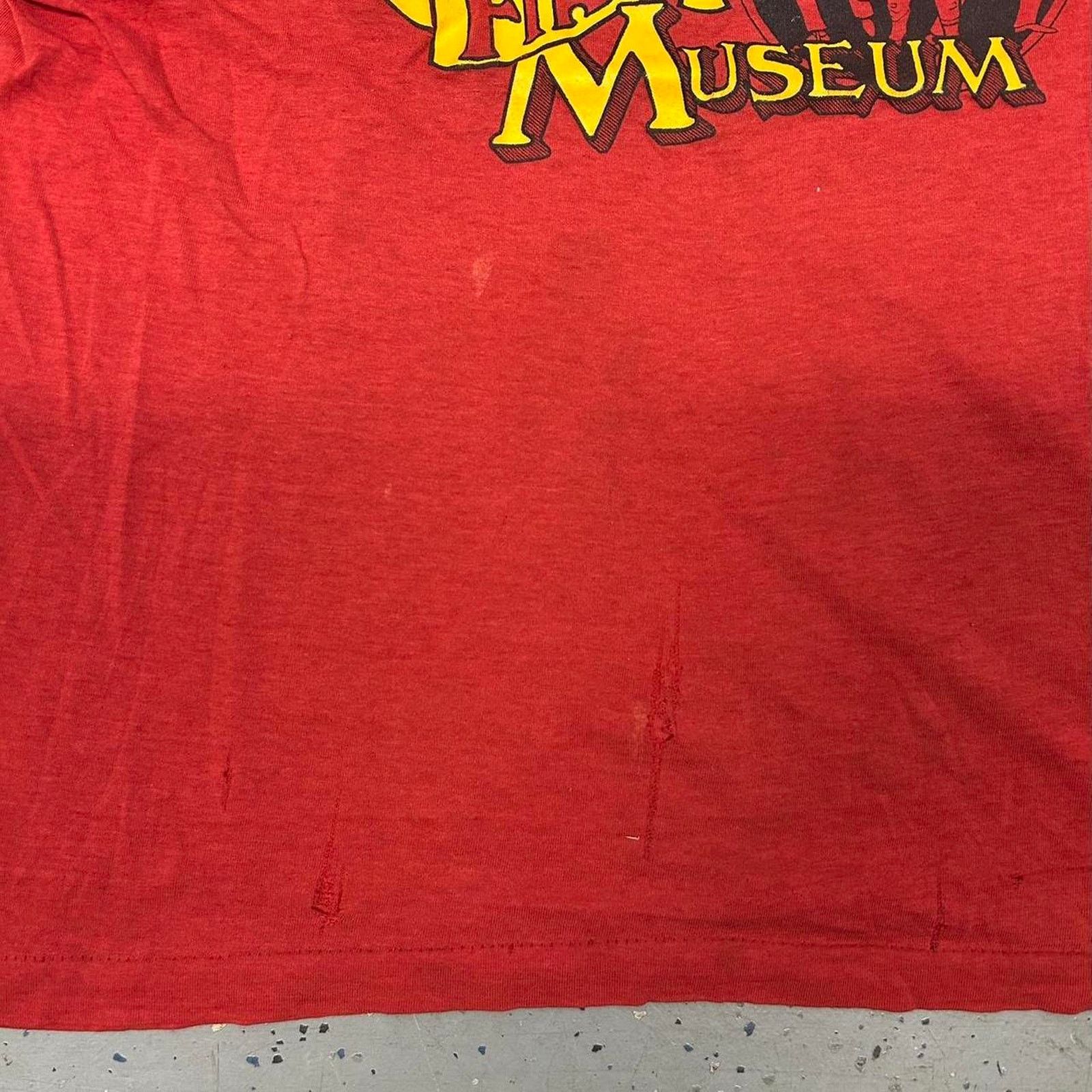 Other VTG 80s Cincinnati Fire Museum red tee Size US L / EU 52-54 / 3 - 2 Thumbnail