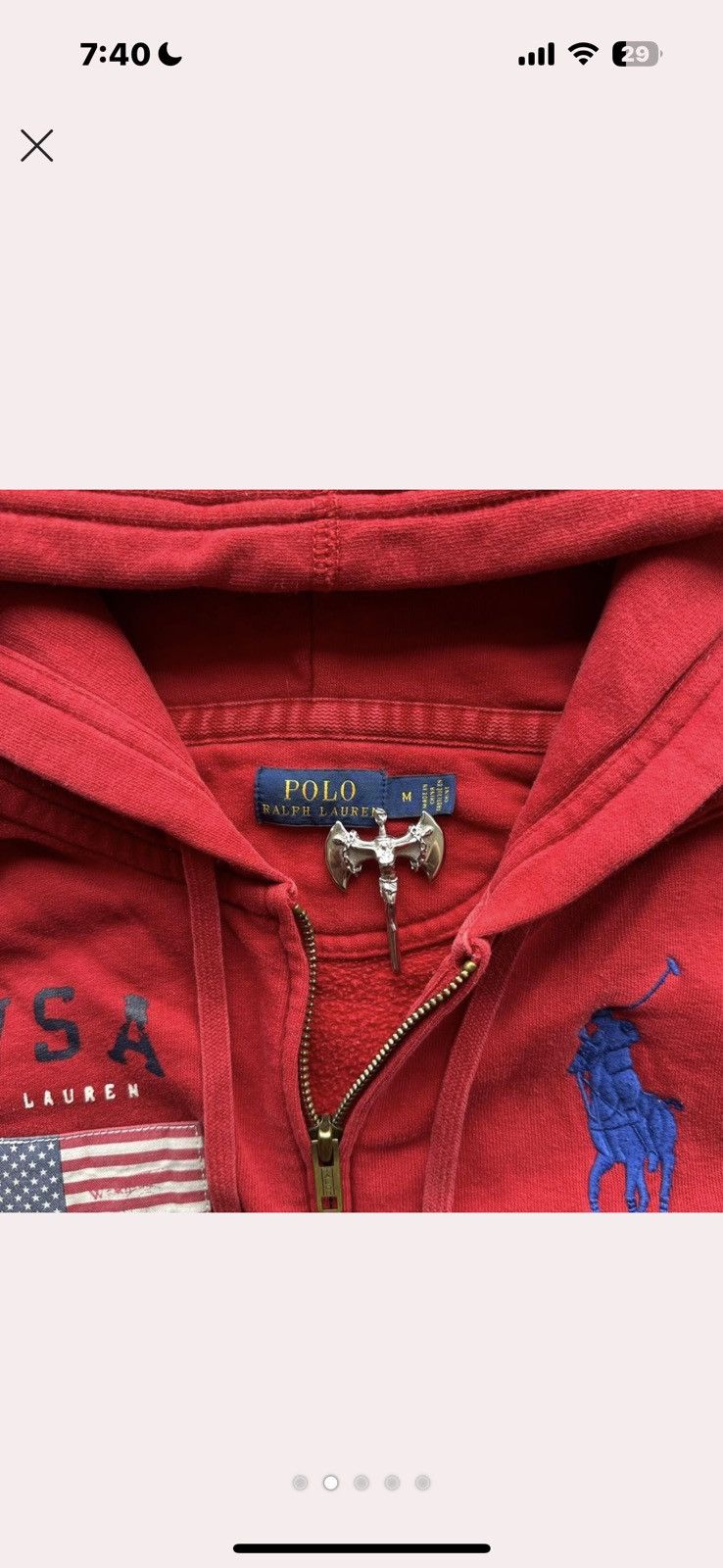 Polo Ralph Lauren Polo Ralph Lauren zip up Size US M / EU 48-50 / 2 - 2 Thumbnail