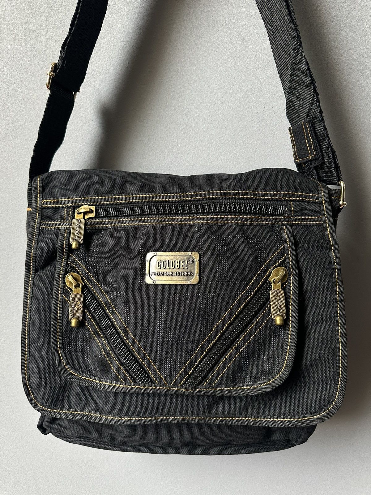 14th Addiction Vintage Multi-pocket Military bag Y2k Diesel Style Prada Size ONE SIZE - 3 Thumbnail