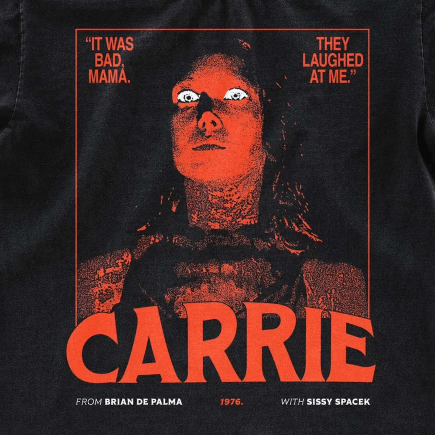 Other Carrie movie 1976 t-shirt, retro horror movie tee Size US L / EU 52-54 / 3 - 2 Thumbnail