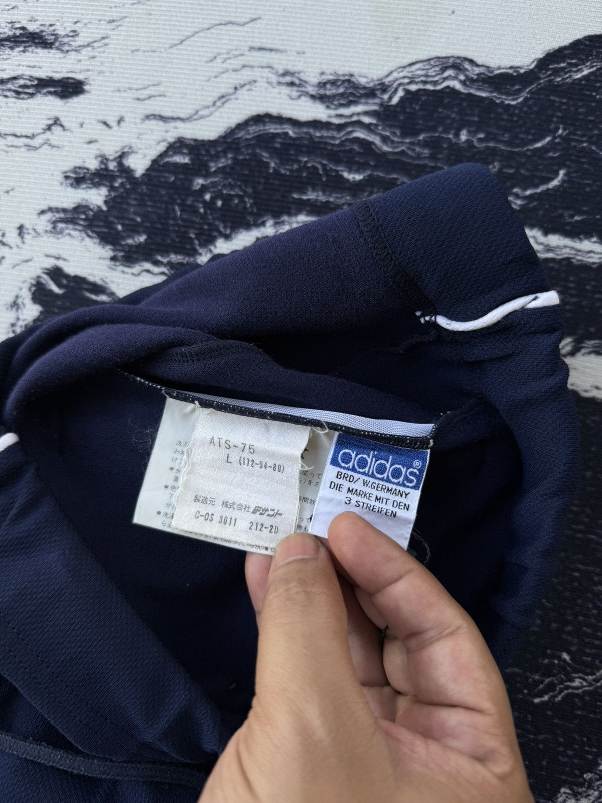 Adidas × Vintage Vintage adidas w.germany trackpants navy Size US 28 / EU 44 - 7 Thumbnail