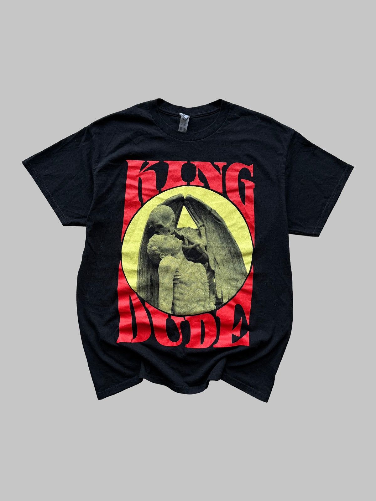 Band Tees King Dude Neofolk Gothic Punk Band T Shirt Size US L / EU 52-54 / 3 - 1 Thumbnail