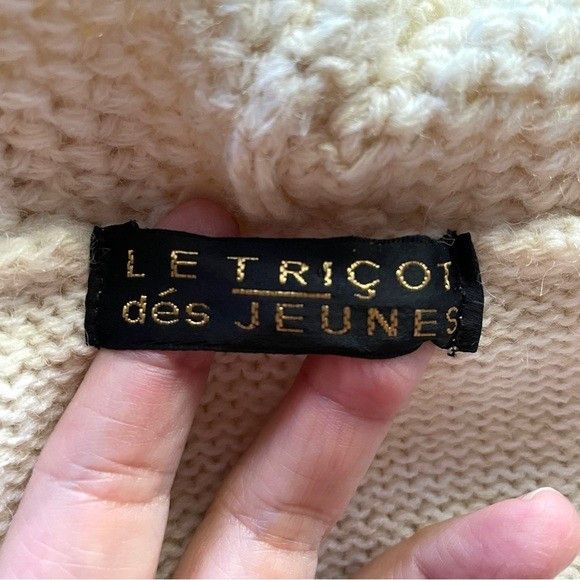 Vintage Vintage Puppy Hooded Wool Blend Cardigan Sweater - Small Size S / US 4 / IT 40 - 7 Thumbnail