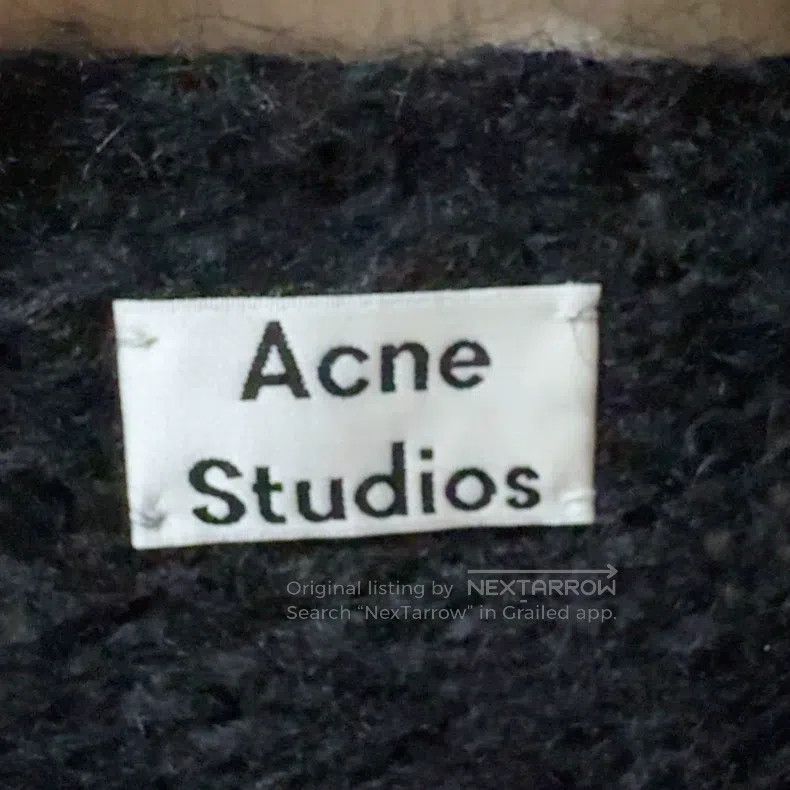 Acne Studios Acne Studios Black long sweater cardigan Size S / US 4 / IT 40 - 2 Thumbnail