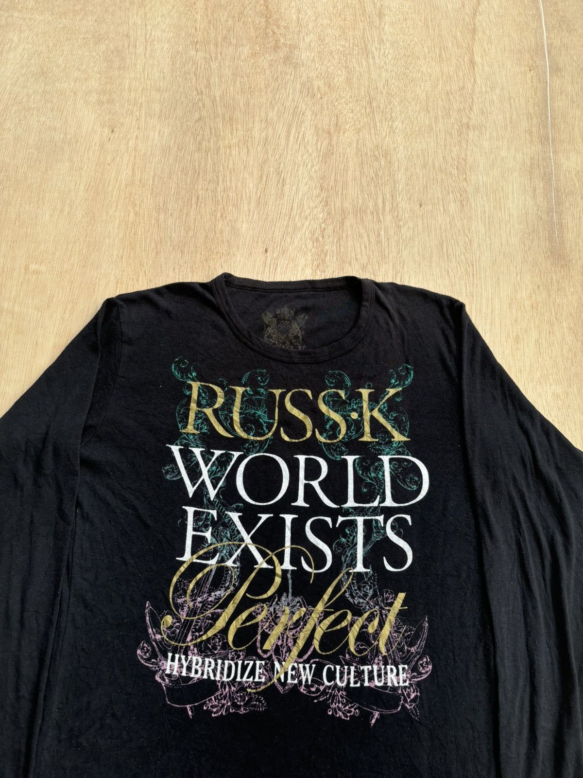 Hysteric Glamour × If Six Was Nine × Japanese Brand Y2k Russ.k World Exists Ifsixwasnine Lgb style Size US L / EU 52-54 / 3 - 4 Thumbnail