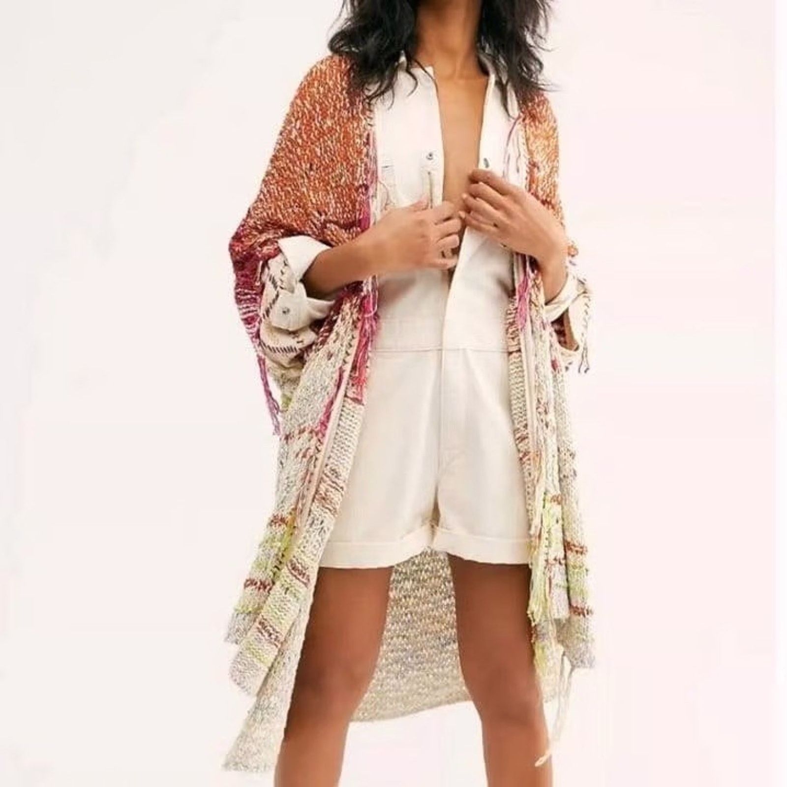 Free People Free People Desert Dream The Limit Cardigan XS FP2367978 Size XS / US 0-2 / IT 36-38 - 2 Thumbnail