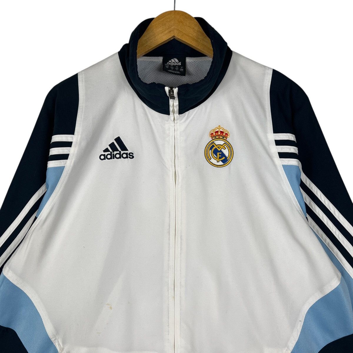 Adidas vintage Adidas Real Madrid 2003-2004 football soccer jacket Size US M / EU 48-50 / 2 - 3 Thumbnail