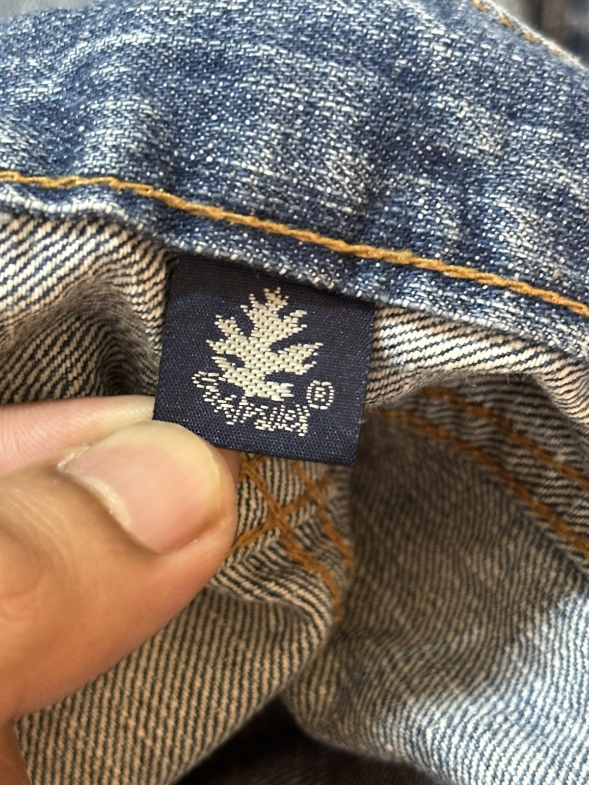 Japanese Brand Vintage Japanese Mud Wash Faded Distress Style Baggy Jeans Size US 32 / EU 48 - 9 Thumbnail