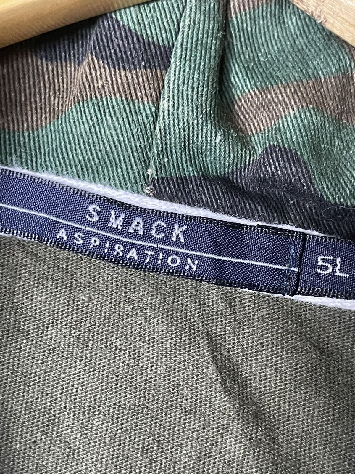 Japanese Brand × Vintage Smack Aspiration Sleeveless Hooded Zipper Jacket (105) Size US XL / EU 56 / 4 - 6 Thumbnail