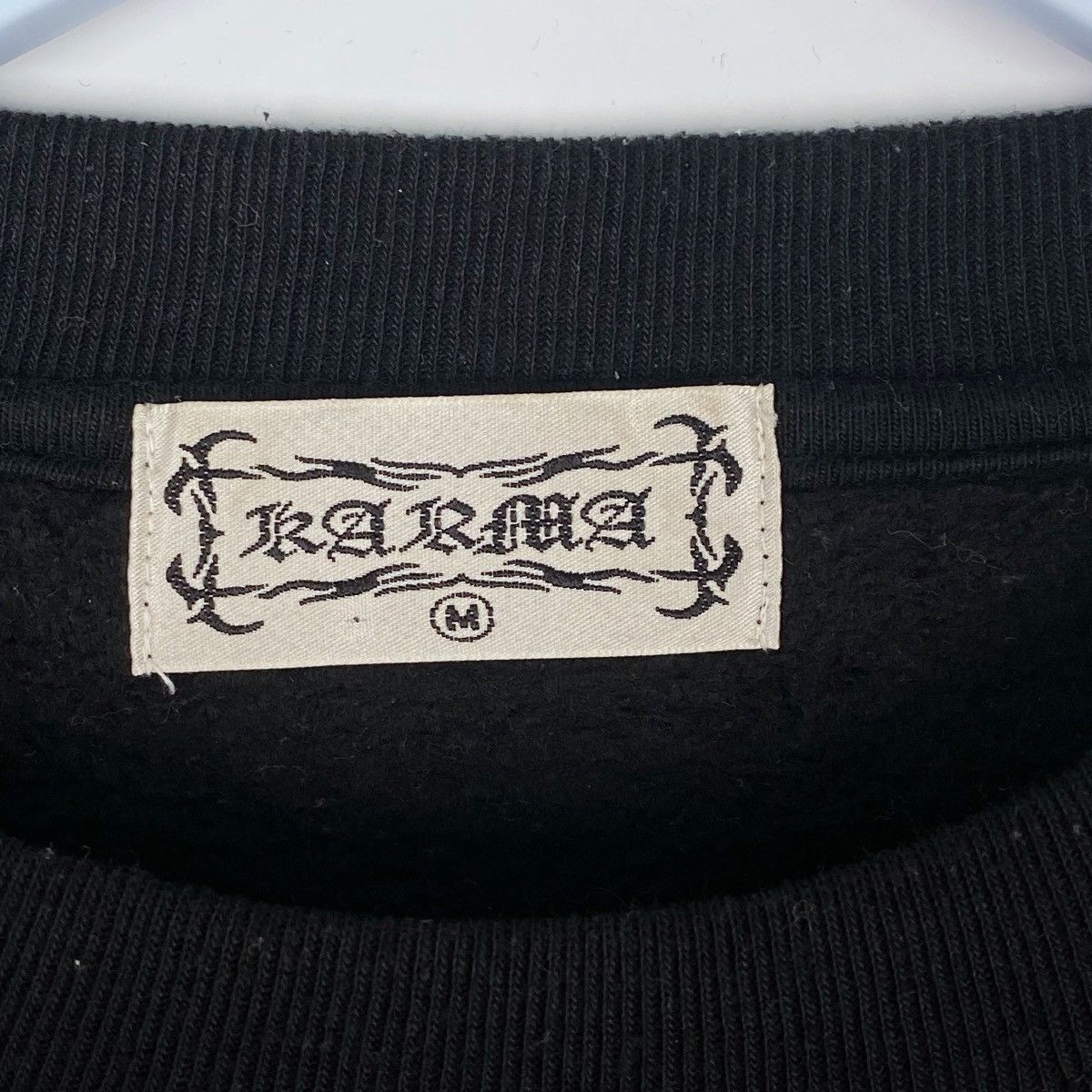 Designer × Vintage Karma Sweatshirt Crewneck Pullover Jumper Size US M / EU 48-50 / 2 - 8 Thumbnail