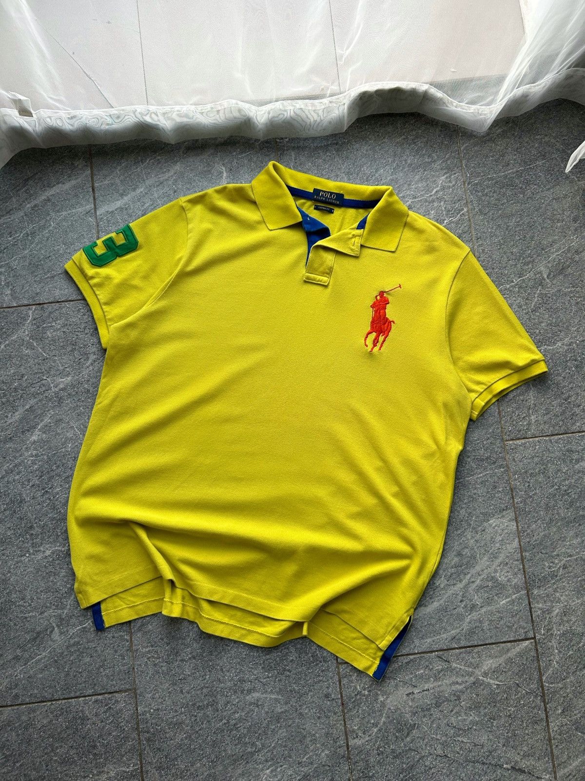 Polo Ralph Lauren Vintage polo Ralph Lauren tee shirt big logo large men’s PRL Size US L / EU 52-54 / 3 - 5 Thumbnail
