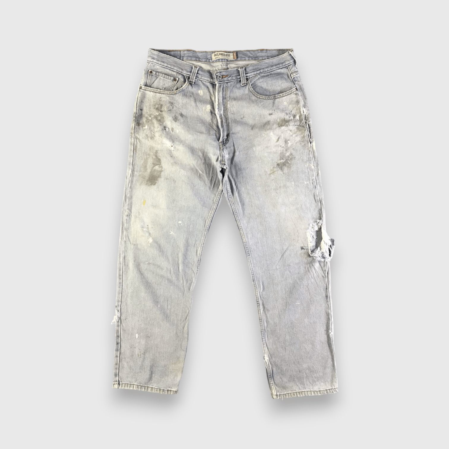 Levi's Vintage Light Wash Levis 550 Jeans-J4372 Size US 39 - 1 Thumbnail