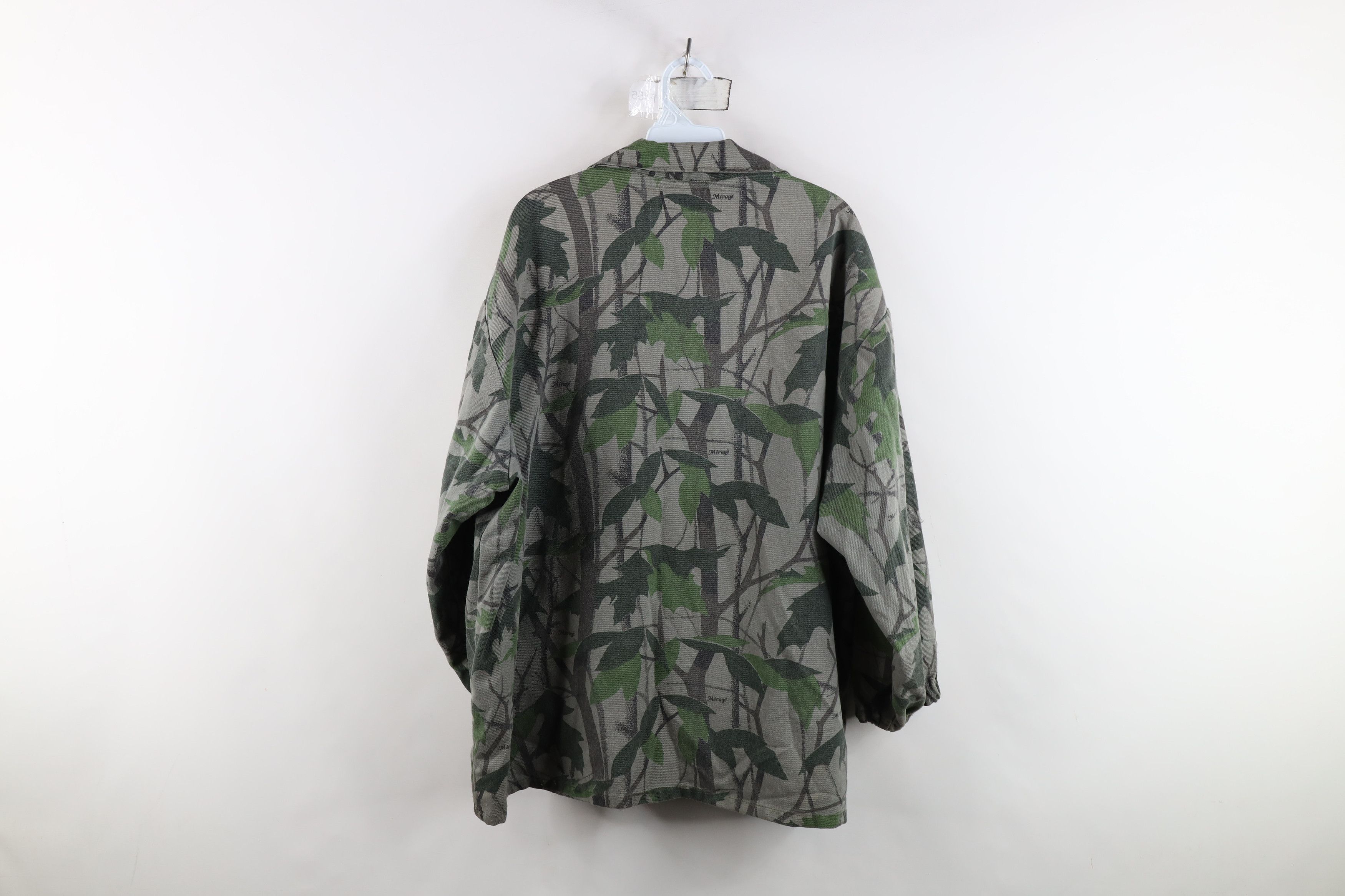 Vintage Vintage 80s 90s Streetwear Camouflage Field Shirt Jacket USA Size US XXL / EU 58 / 5 - 13 Thumbnail