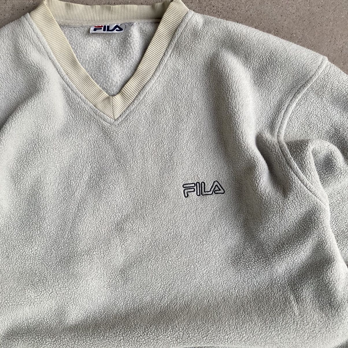 Fila × Vintage Vintage fleece sweatshirt FILA Oversize fit Size US L / EU 52-54 / 3 - 2 Thumbnail