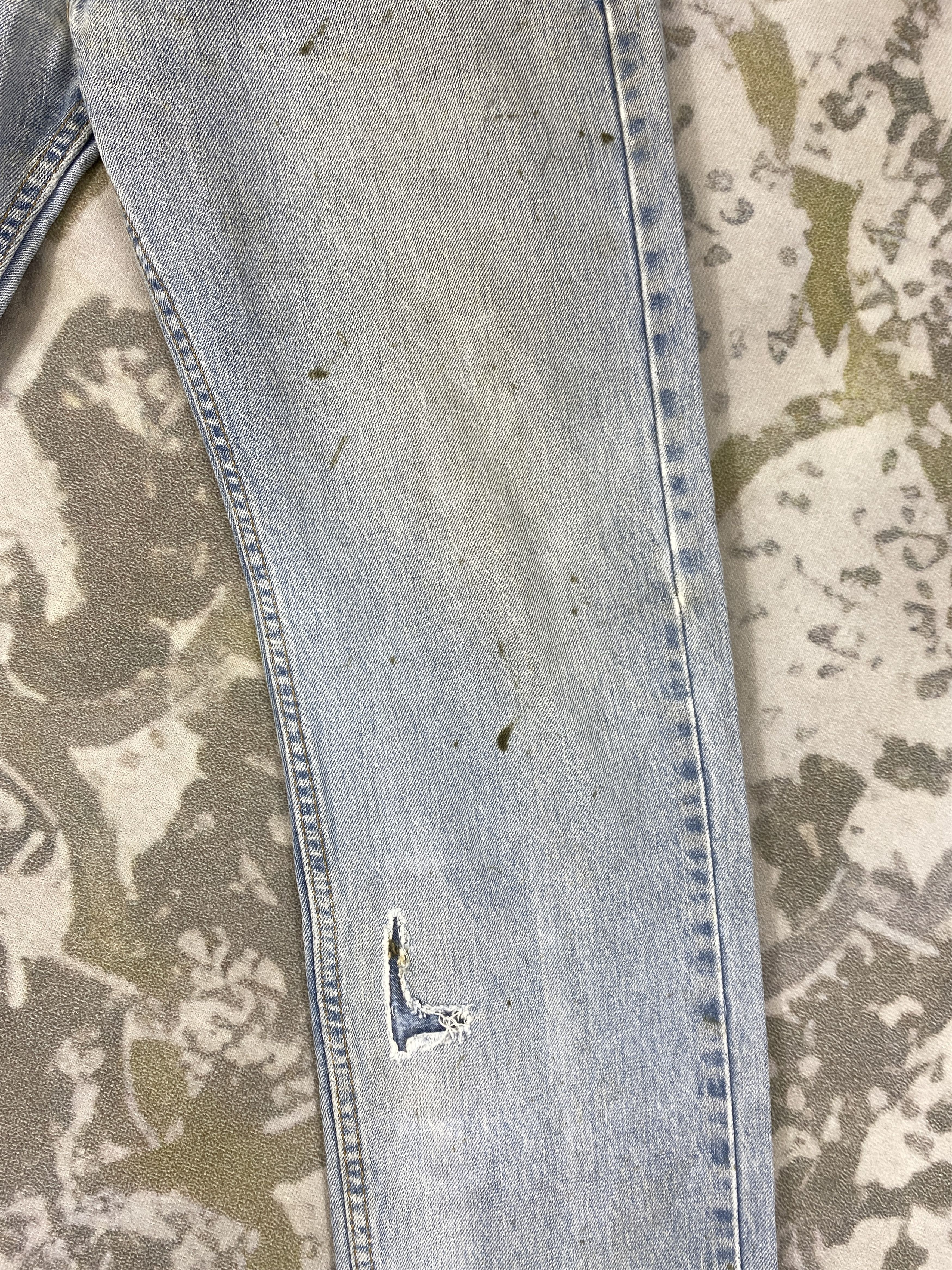 Levi's Light Blue Wash Vintage Levi's 505 34x30 Denim -JN1757 Size US 34 / EU 50 - 13 Thumbnail