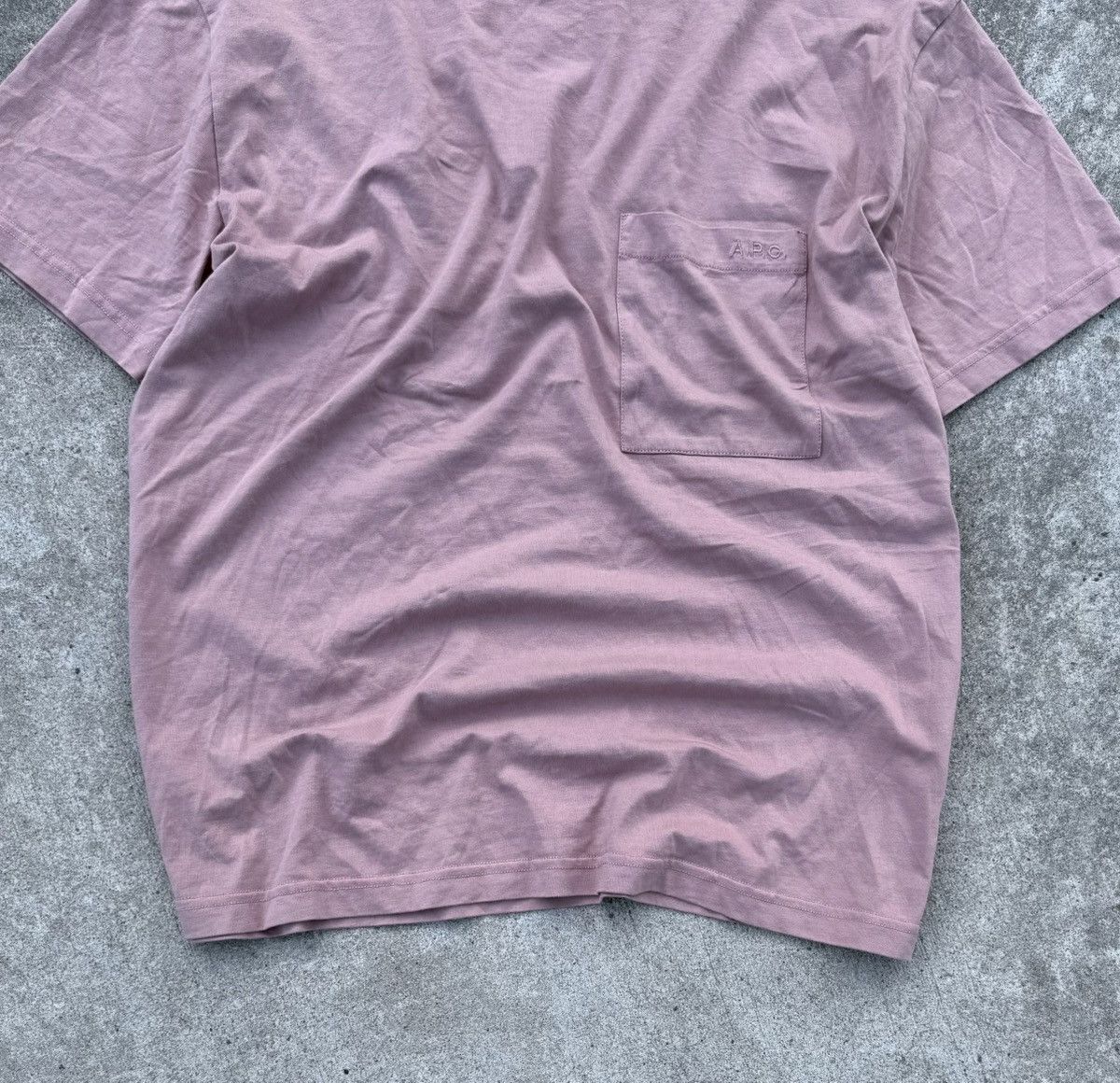 Other Vintage A.P.C luxury streetwear avantgarde track T-shirt Size US M / EU 48-50 / 2 - 2 Thumbnail