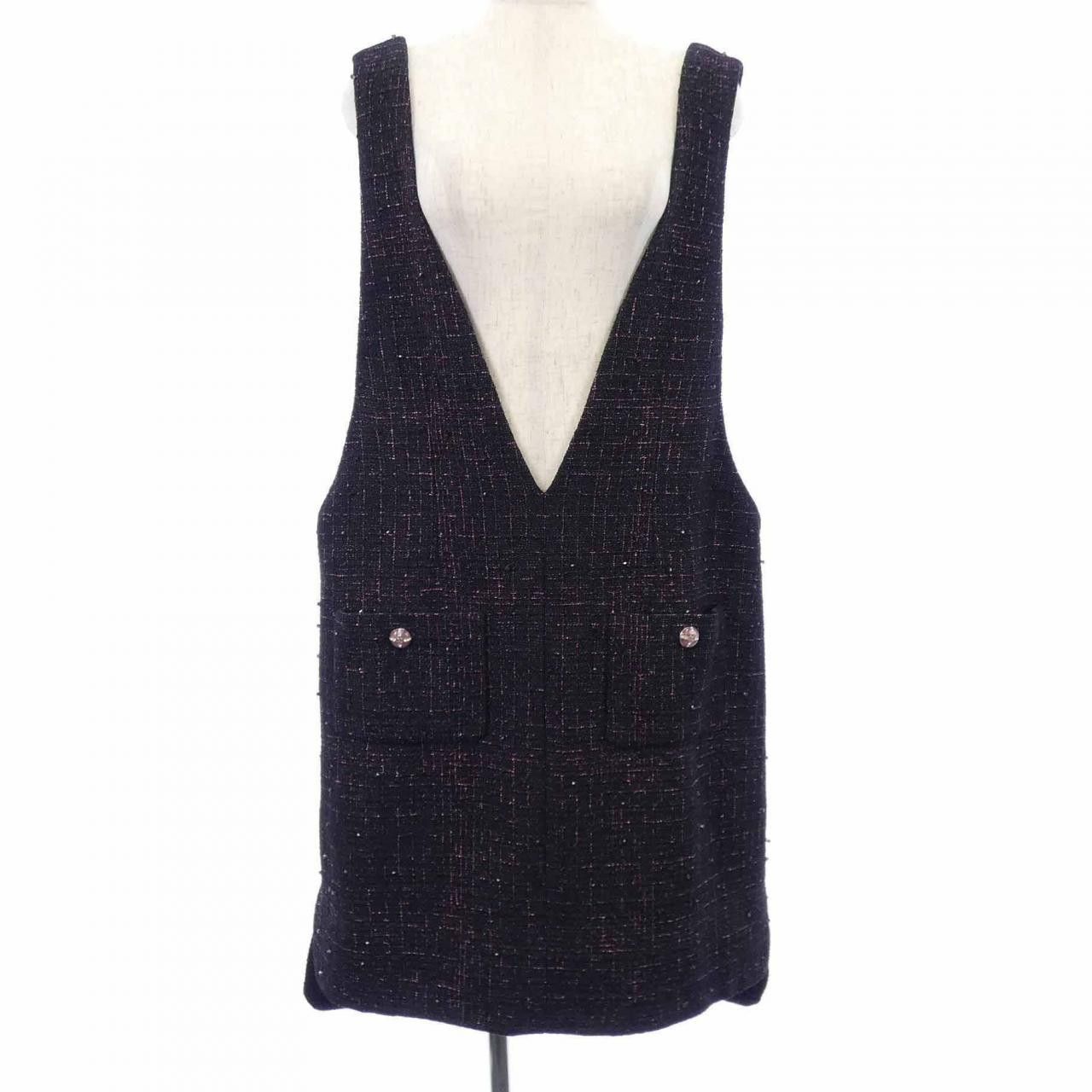 Chanel Chanel Chanel Dress Textile Dresses P76286V68124 DUTY FREE for USA Size ONE SIZE - 1 Thumbnail