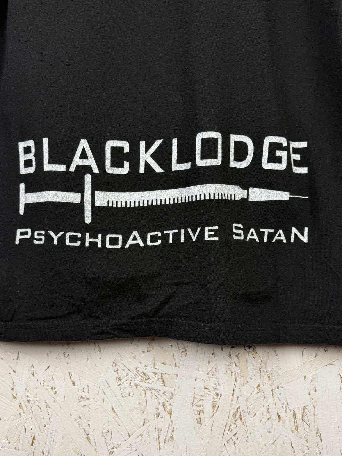 Band Tees Blacklodge Psychoactive Satan 2006 Solarkult Black Metal Tee Size US L / EU 52-54 / 3 - 5 Thumbnail