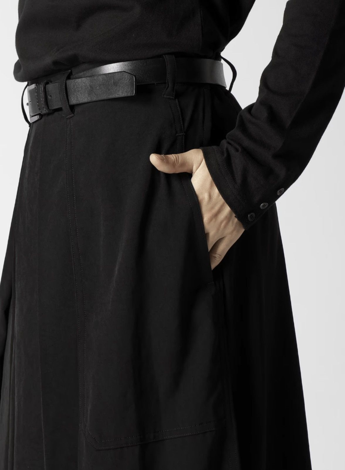 Yohji Yamamoto Yohji Yamamoto Pour Homme AW16 wool Hakama Pants Size US 32 / EU 48 - 5 Thumbnail