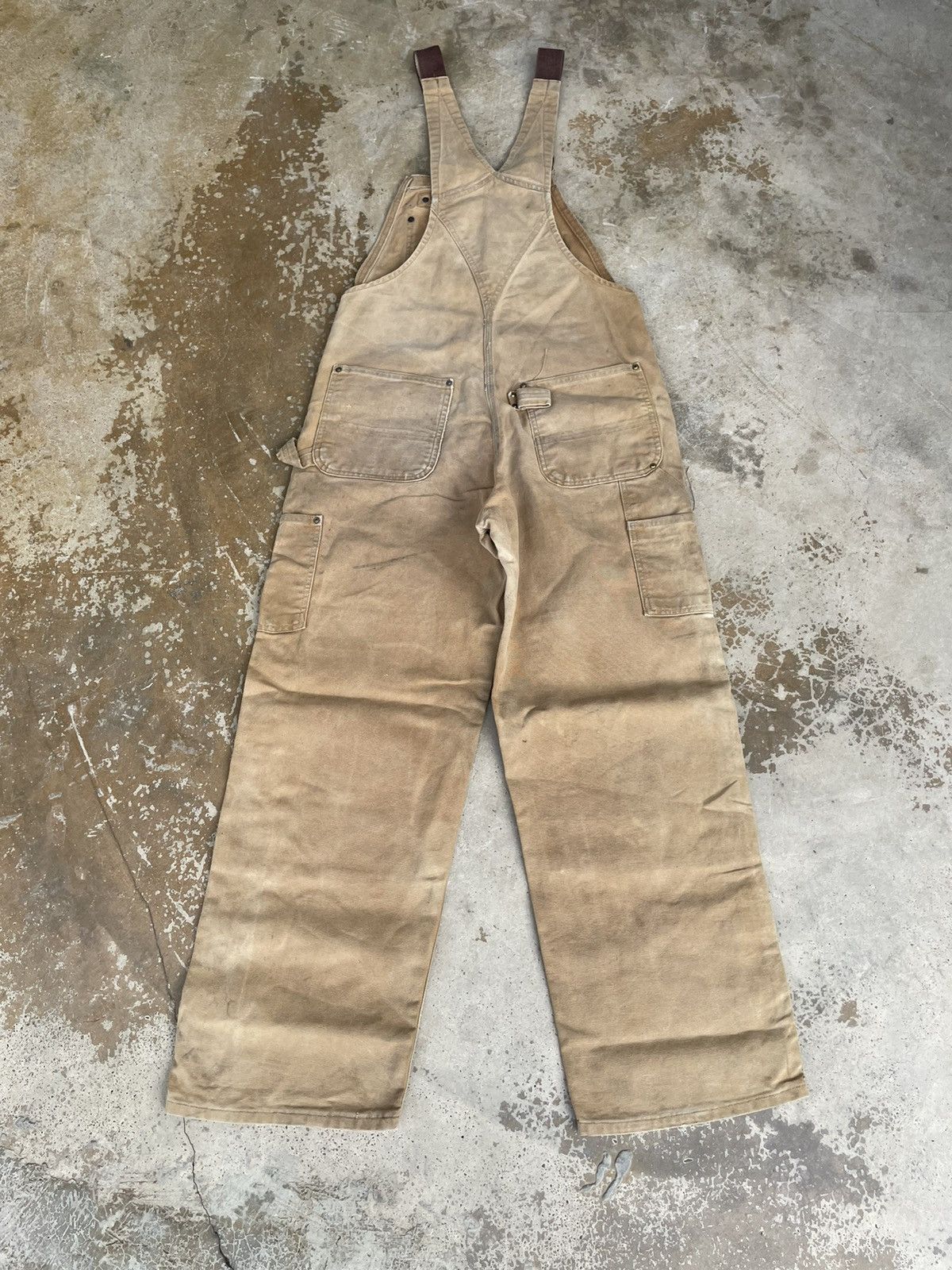 Carhartt Vintage 80s Carhartt Double Knee Pant Overalls Jumpsuits Size US 34 / EU 50 - 7 Thumbnail