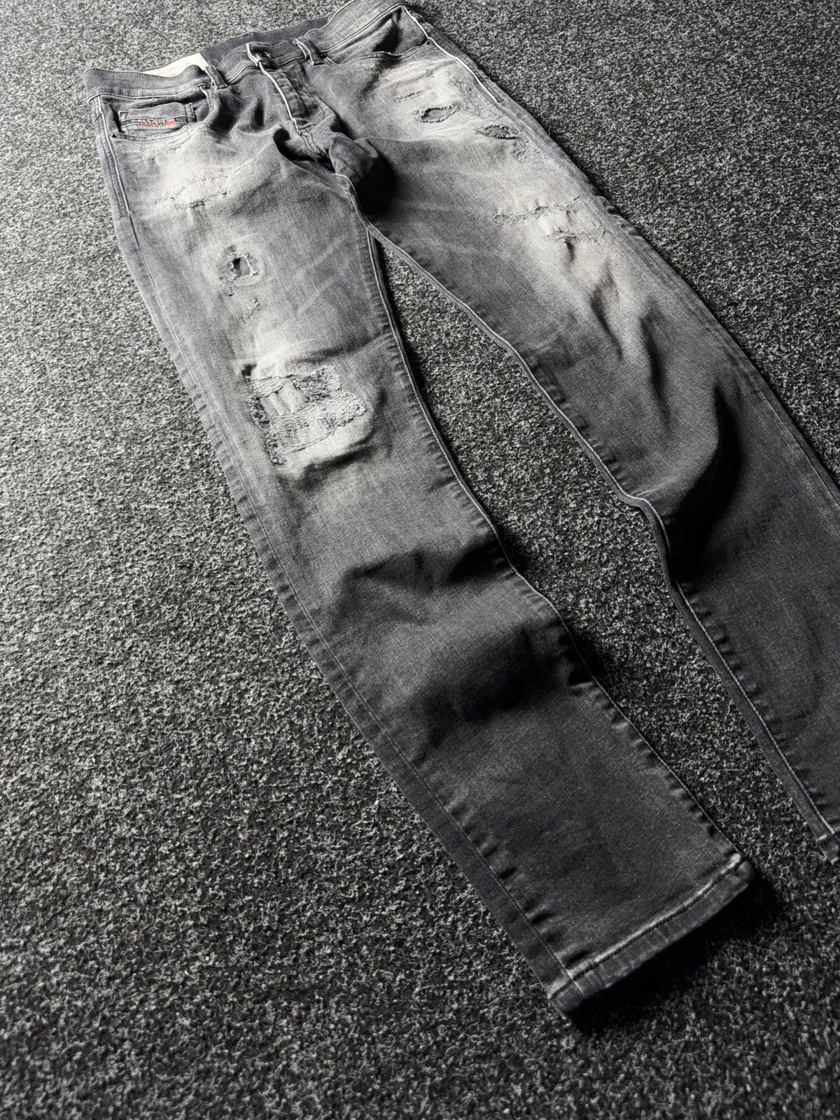 Diesel Luxury Diesel Distressed D-STRUKT Slim Denim pants jeans Size US 30 / EU 46 - 2 Thumbnail