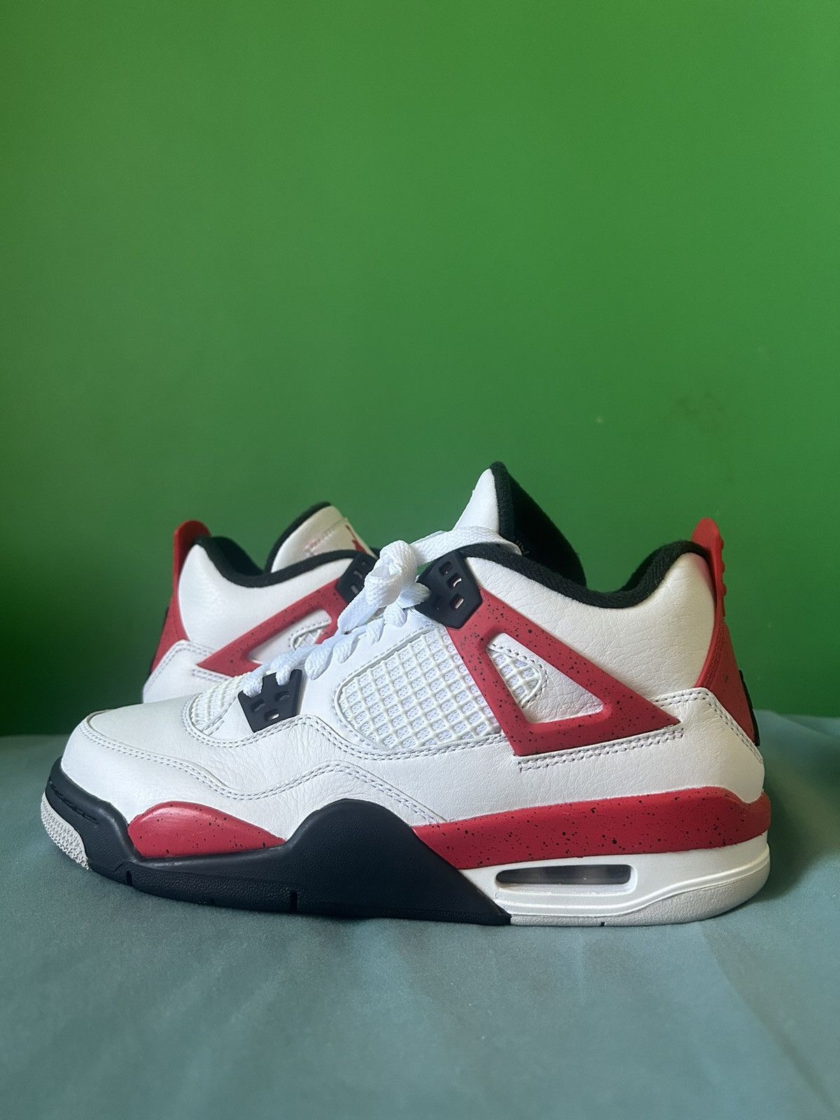 Jordan Brand Nike Air Jordan 4 Red Cement 2023 Size US 6.5 / EU 39-40 - 1 Thumbnail