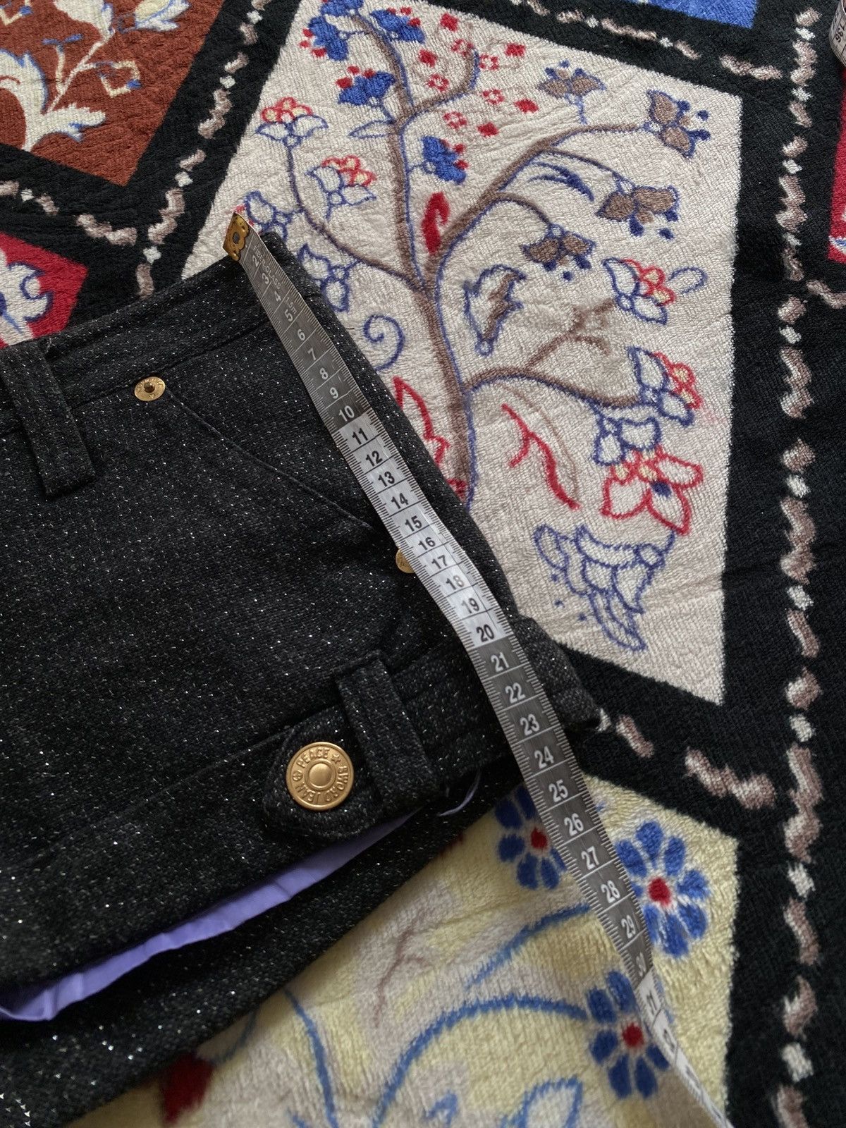Hysteric Glamour Y2K Swordfish Hot Pants Size 28" / US 6 / IT 42 - 10 Thumbnail