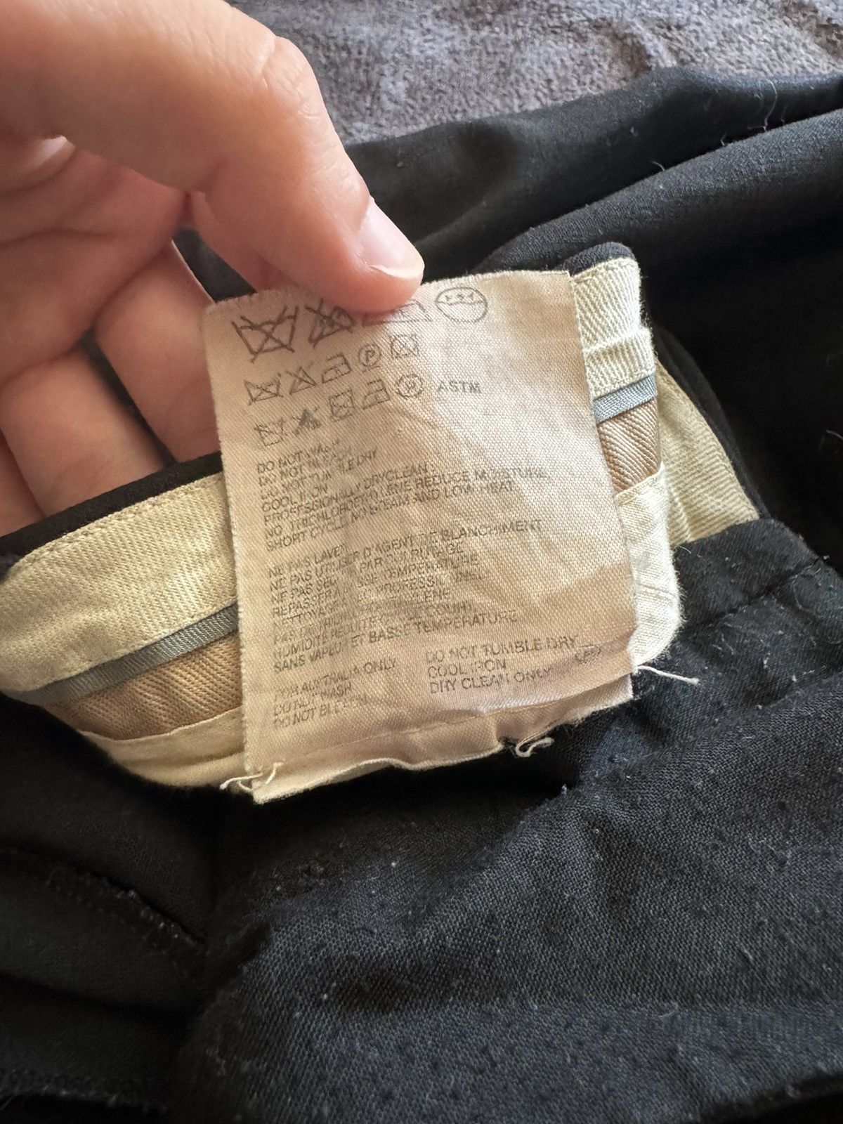Helmut Lang Vintage 2000s Helmut Lang Straight Wool Suit Pants Size 30" / US 8 / IT 44 - 13 Thumbnail