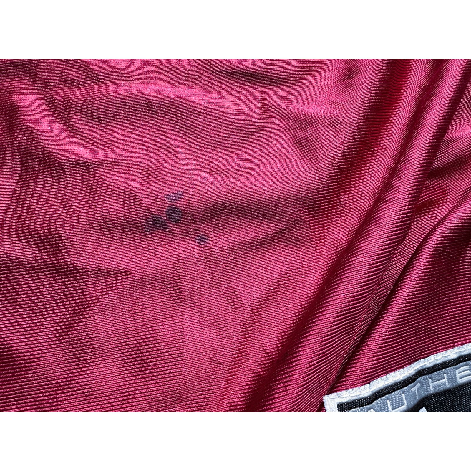 NCAA × Starter CAMBY #21 UMass 90s jersey L red Amherst Minutemen vintage Size US L / EU 52-54 / 3 - 6 Thumbnail