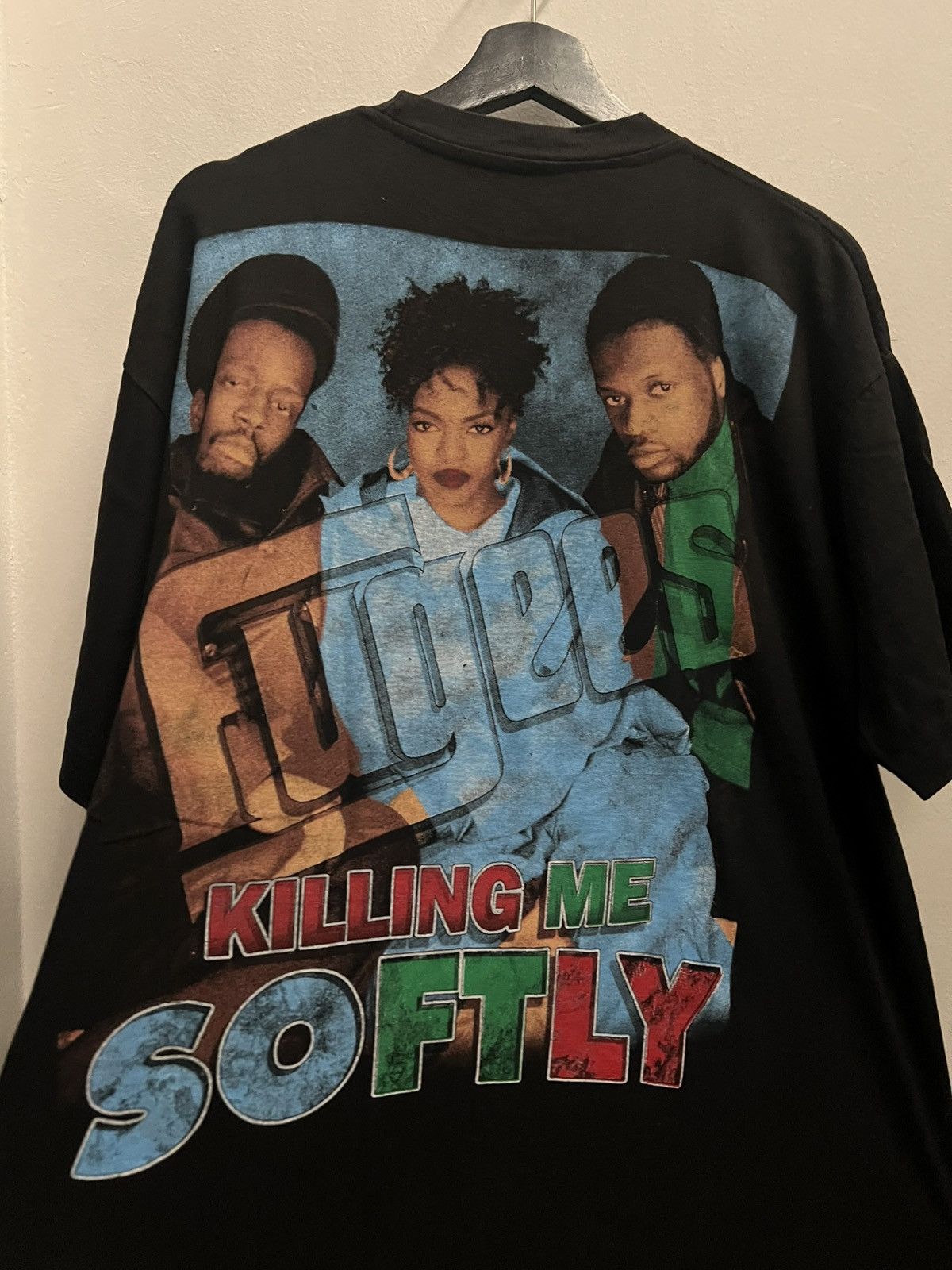 Japanese Brand × Rap Tees × Vintage Vintage 90s Fugees Killing Me Softly Rap Tee Deadstock Size US XL / EU 56 / 4 - 4 Thumbnail