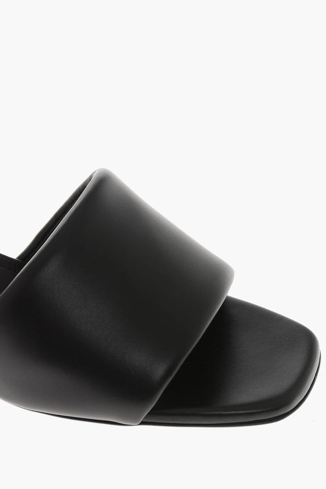 Givenchy og1mm0326 Leather Open Toe Mules in Black Size US 8 / IT 38 - 4 Thumbnail