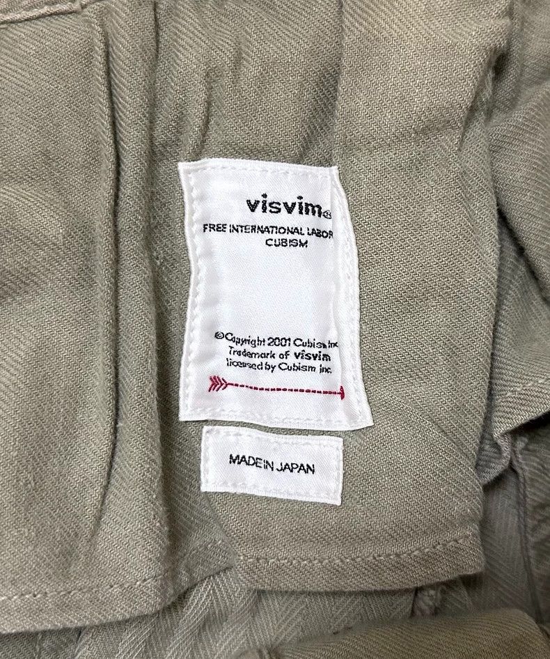 Visvim visvim size 2 20SS Veterans Pants Herringbone Splash Ink Pa Size US 30 / EU 46 - 2 Thumbnail