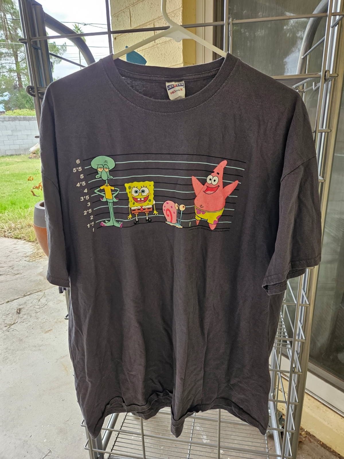 Jerzees Spongebob SquarePants Prison lineup Jerzees Tee Size US XXL / EU 58 / 5 - 1 Thumbnail