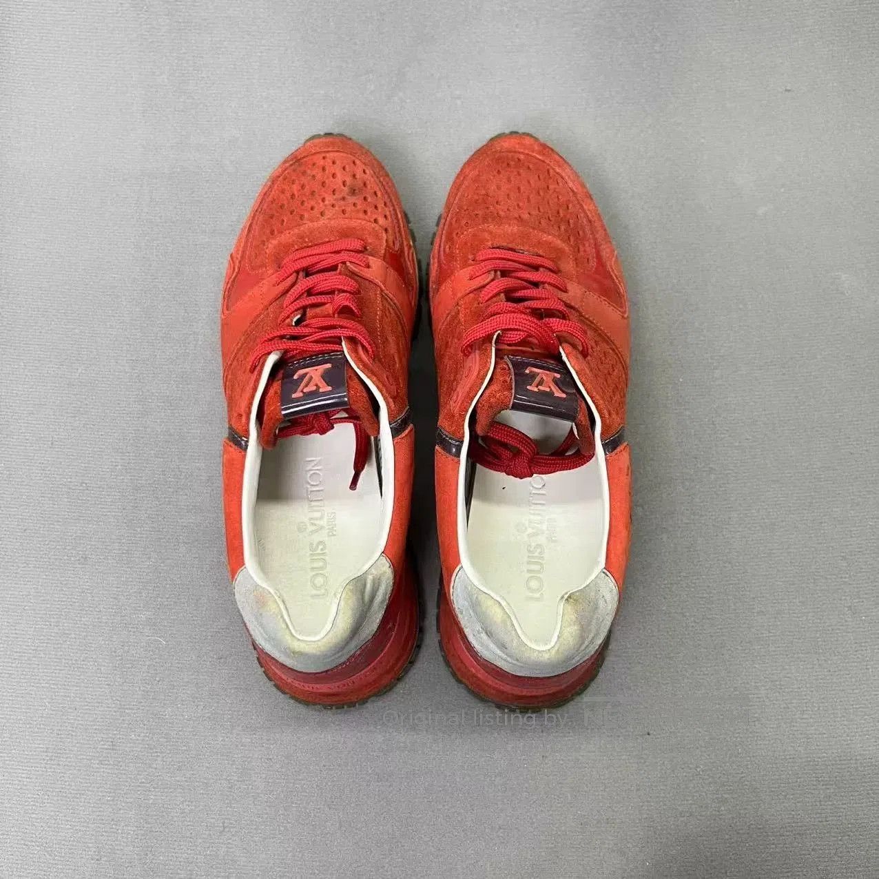 Louis Vuitton louis vuitton red logo casual sneakers. Size US 6 / IT 36 - 3 Thumbnail