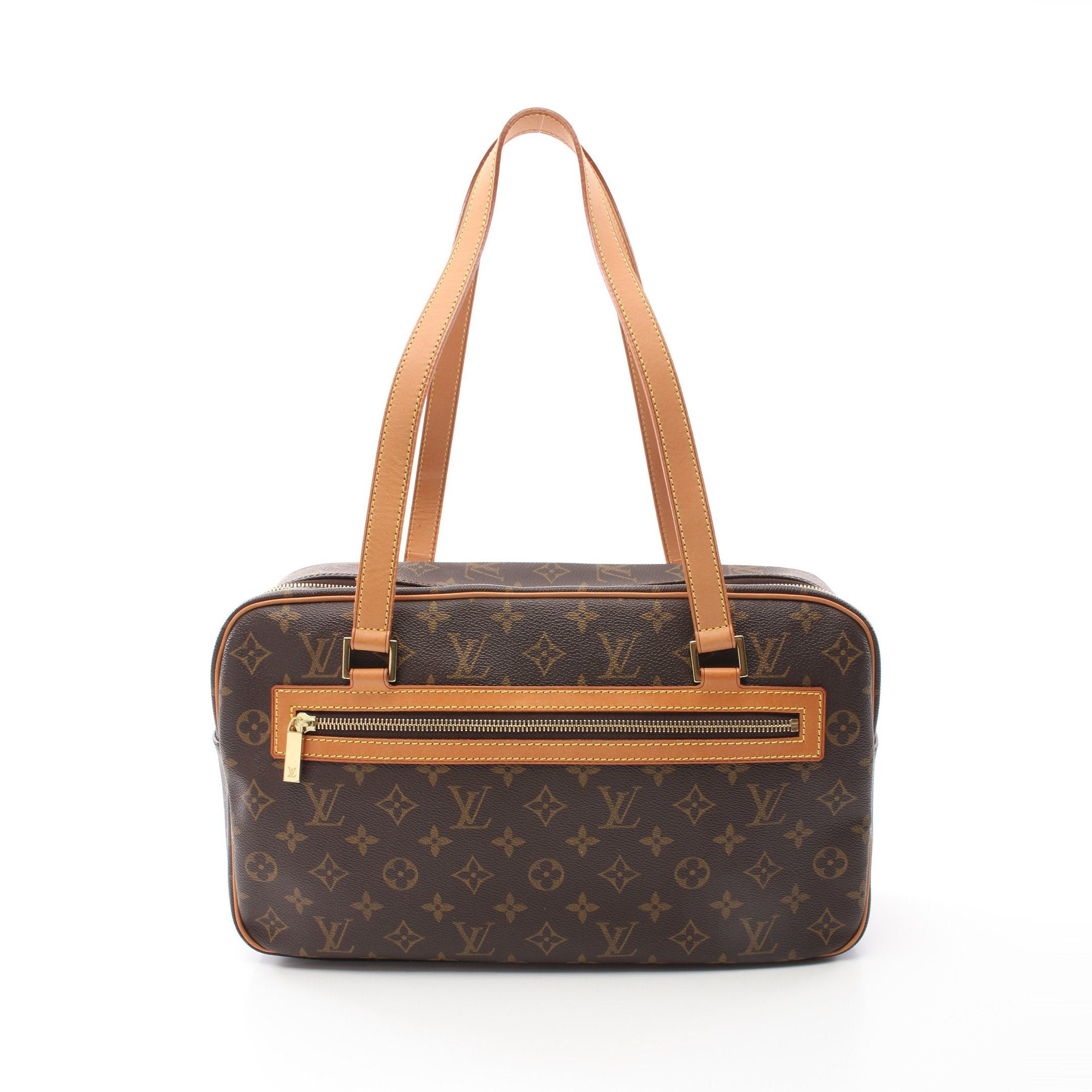 Louis Vuitton Louis Vuitton Cite Gm Monogram Shoulder Bag Leather Brown Size ONE SIZE - 1 Thumbnail