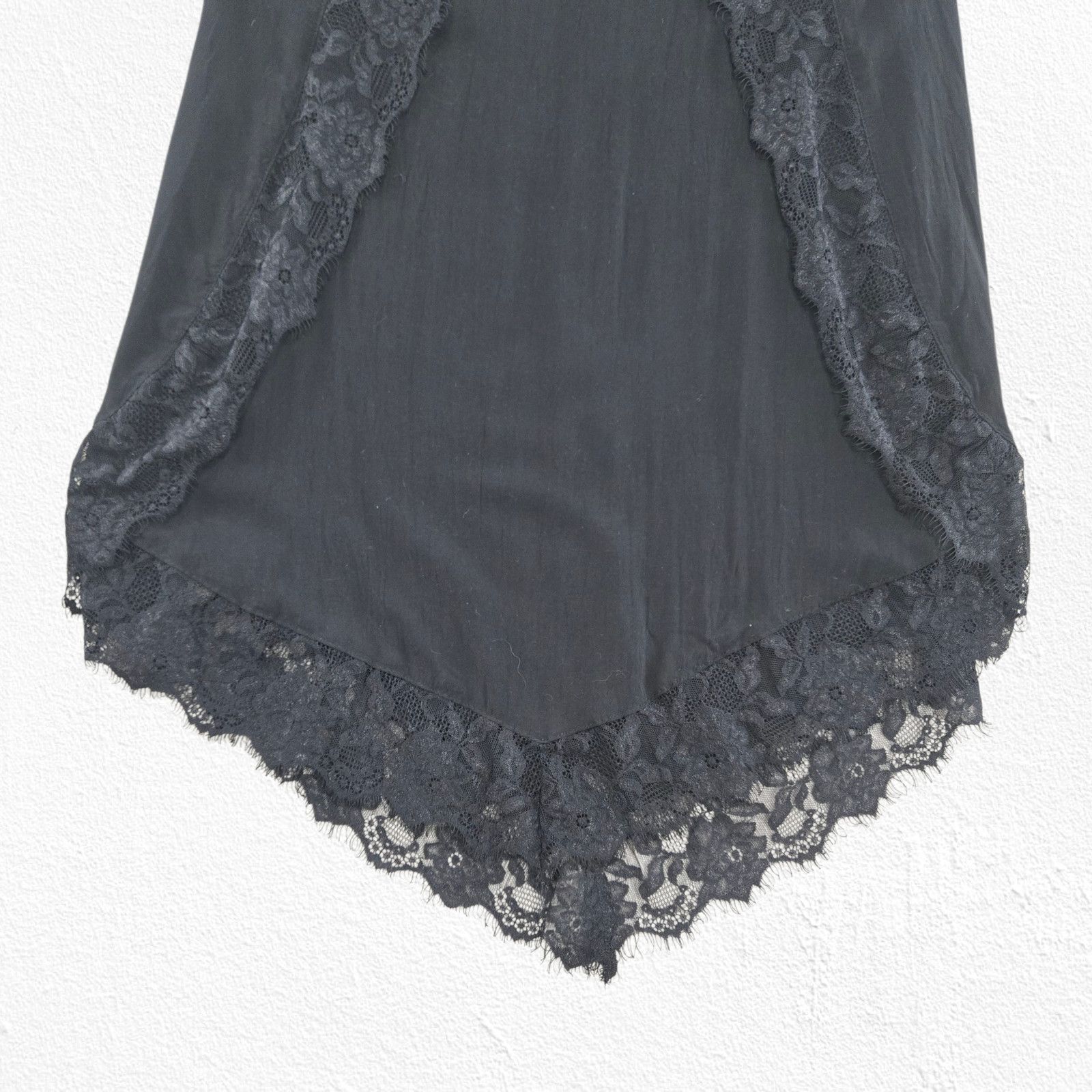 Free People Free People Black Lace Slip Nightgown Chemise Size Medium Size M / US 6-8 / IT 42-44 - 3 Thumbnail