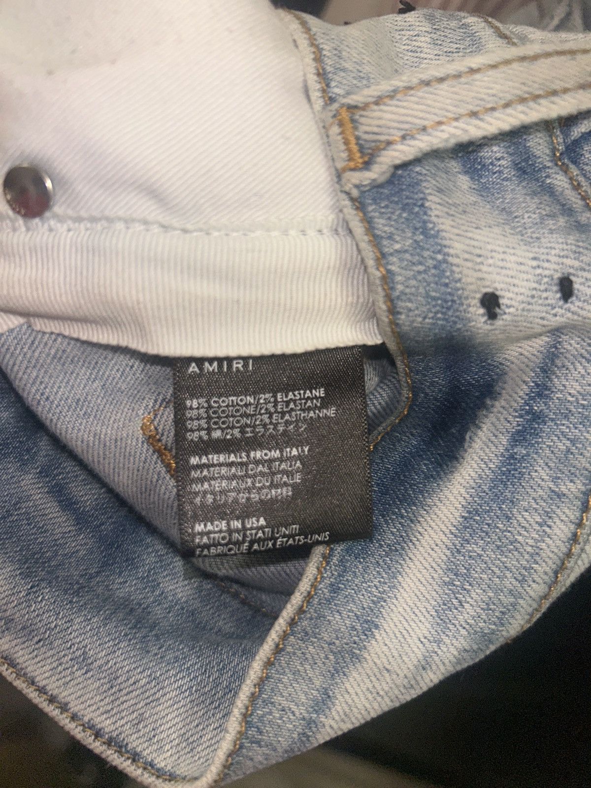 Amiri Amiri mx1 rainbow patch Size US 36 / EU 52 - 9 Thumbnail