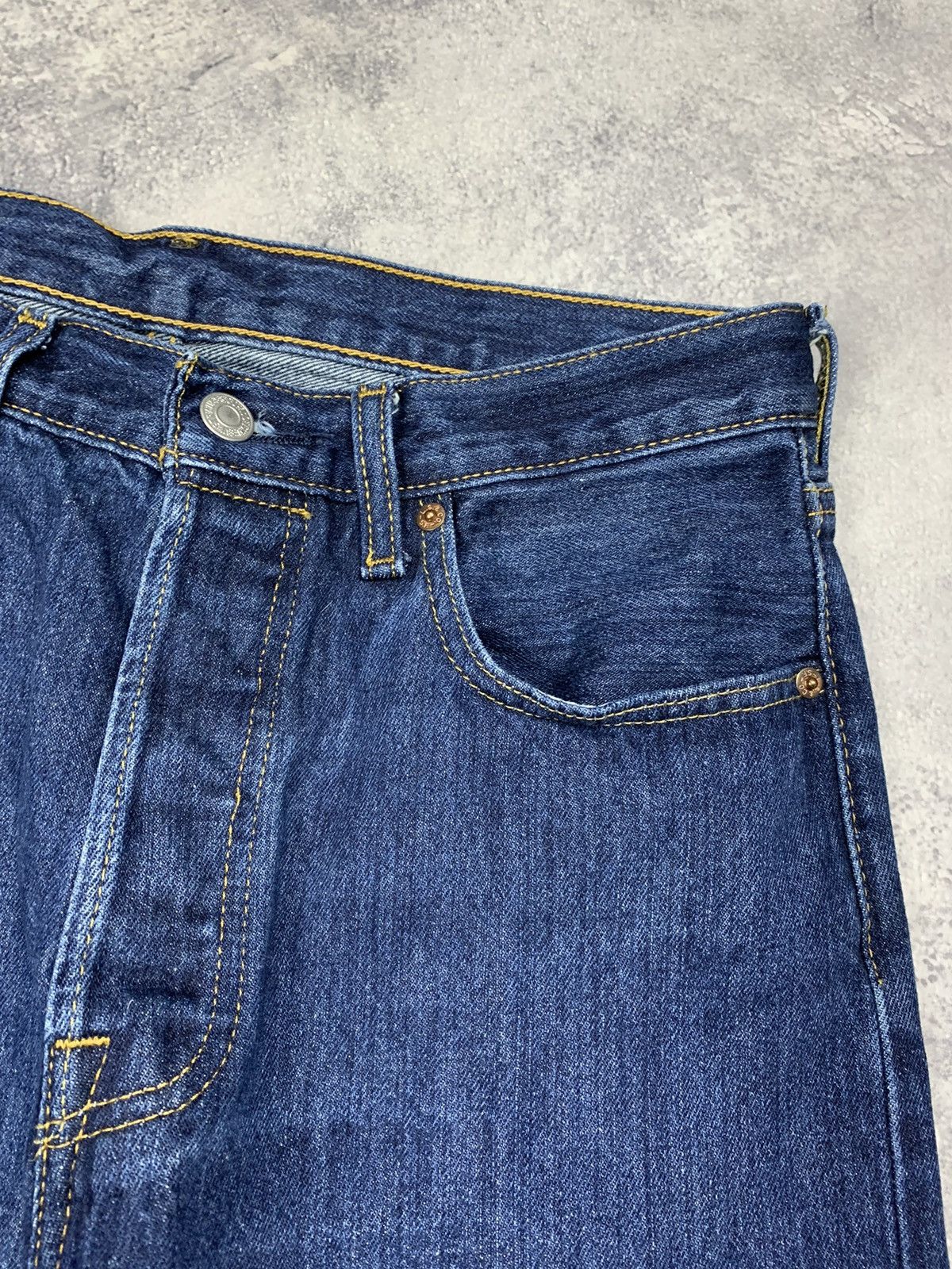 Levi's Men’s Levi’s 501 Straight Jeans Size W32L32 Blue Size US 32 / EU 48 - 9 Thumbnail