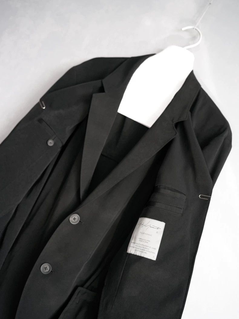 Yohji Yamamoto Yohji Yamamoto 21SS Double Triacetate Jacket 2504-Nextarrow Size US L / EU 52-54 / 3 - 5 Thumbnail