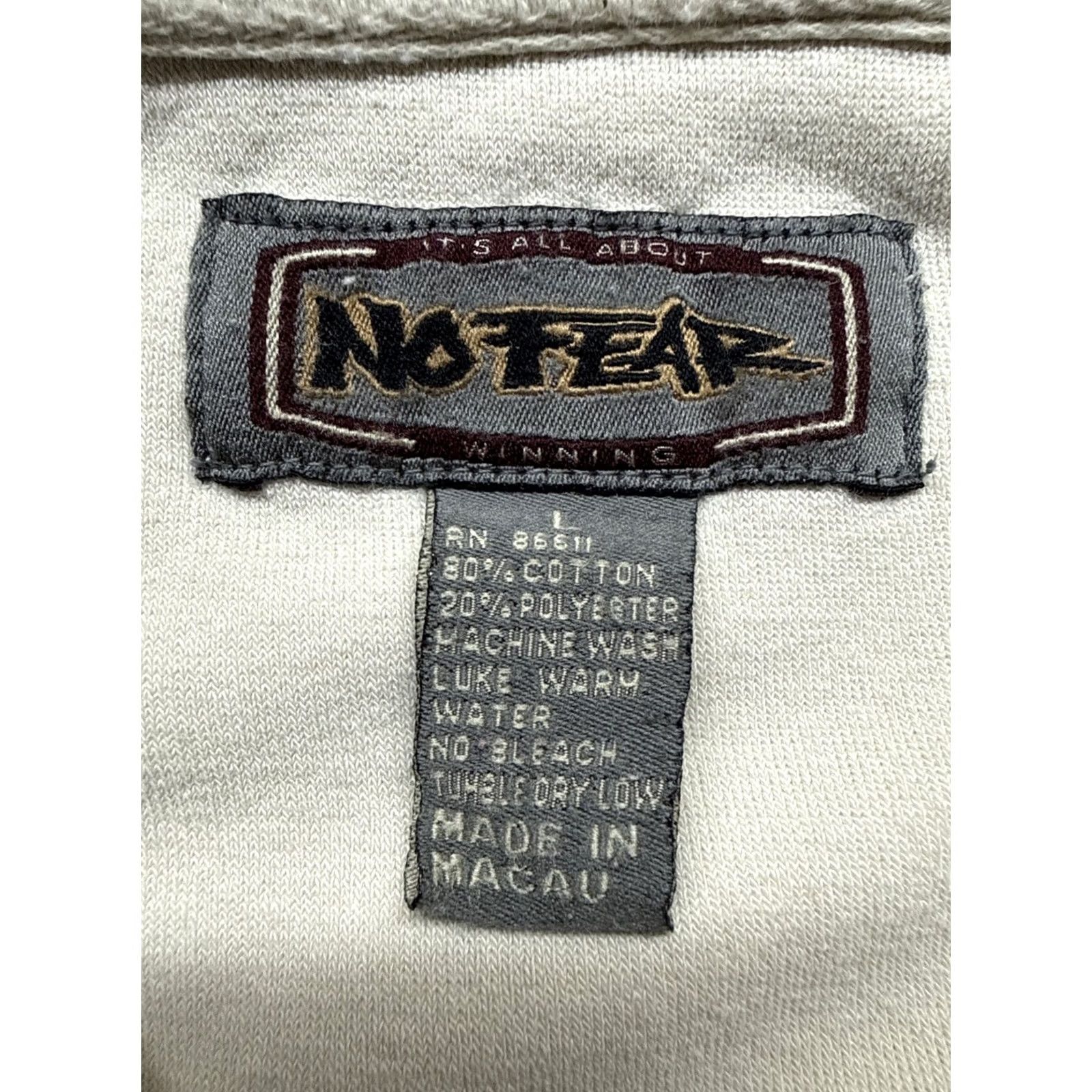 No Fear VINTAGE No Fear 1/4 Zip Ivory Fleece Pullover Mens Size L Distressed 90s Sweatshirt Hoodie? Size US L / EU 52-54 / 3 - 6 Thumbnail